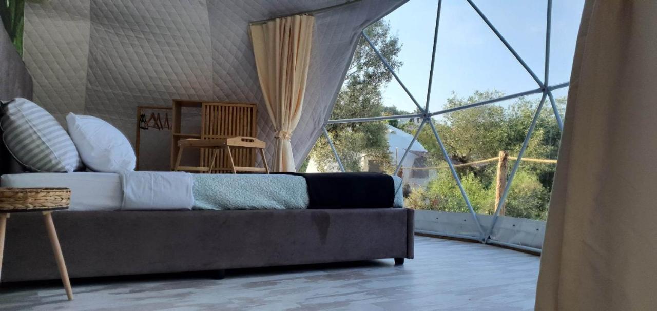 Luxury Dome Tents Ikaria Ap'Esso2 Raches (Ikaria) Exterior foto