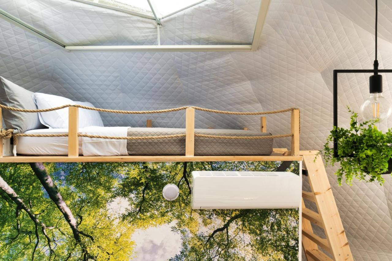 Luxury Dome Tents Ikaria Ap'Esso2 Raches (Ikaria) Exterior foto