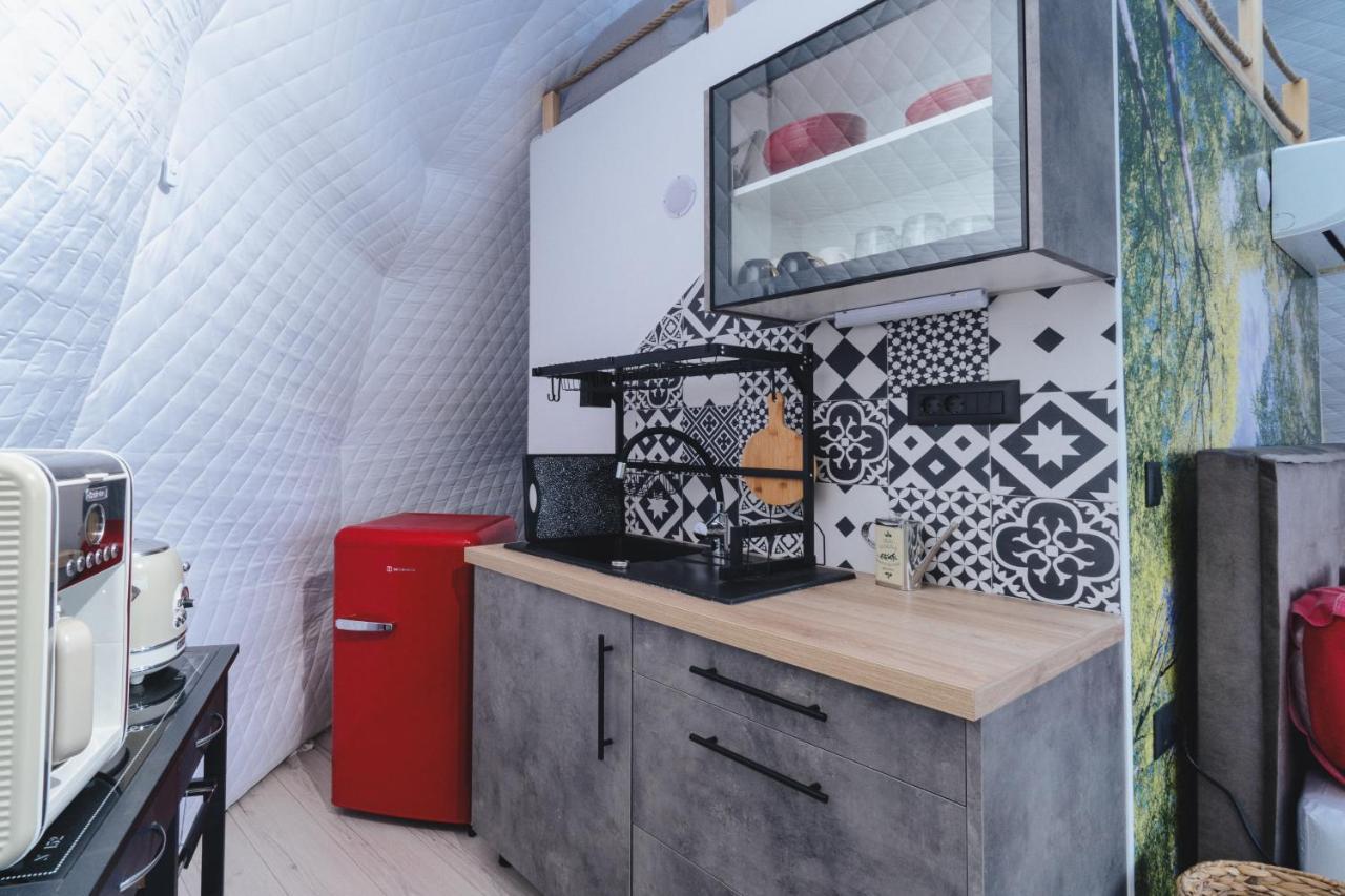 Luxury Dome Tents Ikaria Ap'Esso2 Raches (Ikaria) Exterior foto