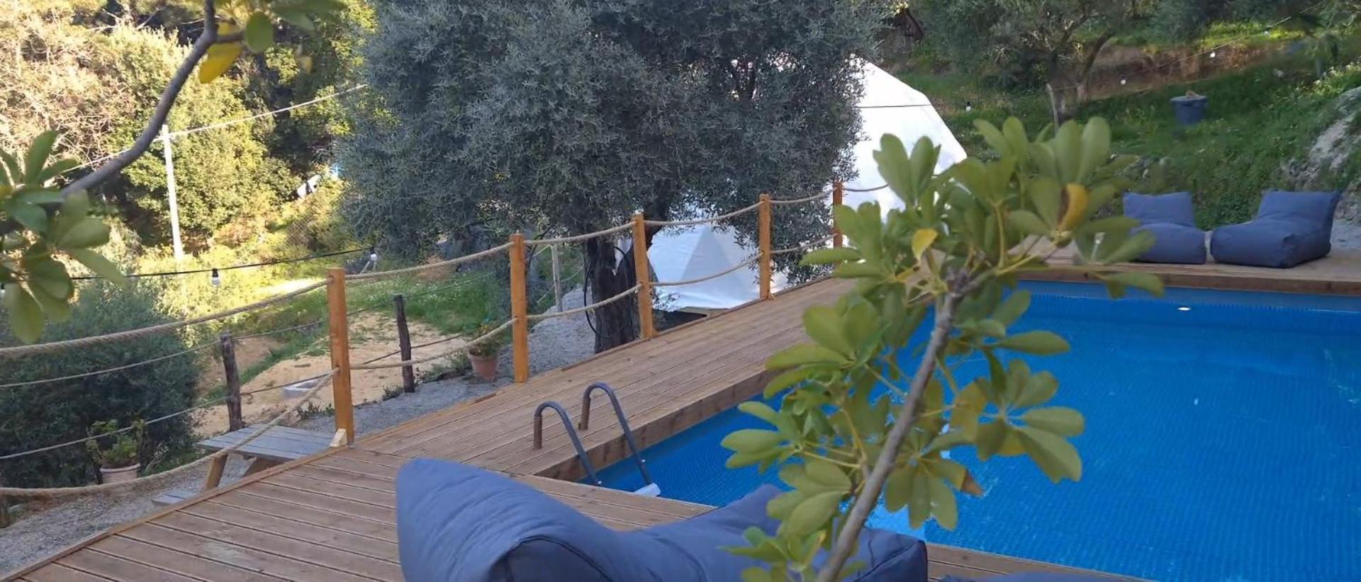 Luxury Dome Tents Ikaria Ap'Esso2 Raches (Ikaria) Exterior foto