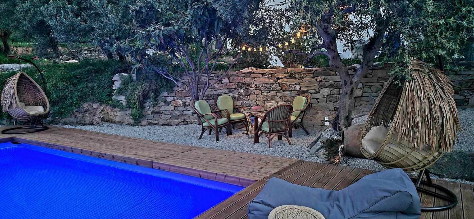 Luxury Dome Tents Ikaria Ap'Esso2 Raches (Ikaria) Exterior foto
